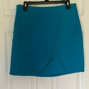 Blue Mini Skirt